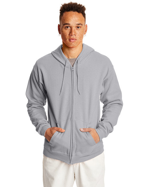 🌎Hanes Adult EcoSmart® Full-Zip Hooded Sweatshirt