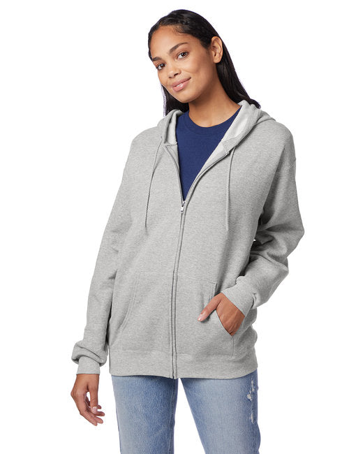 🌎Hanes Adult EcoSmart® Full-Zip Hooded Sweatshirt