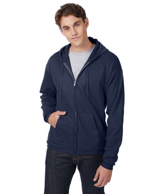 🌎Hanes Adult EcoSmart® Full-Zip Hooded Sweatshirt