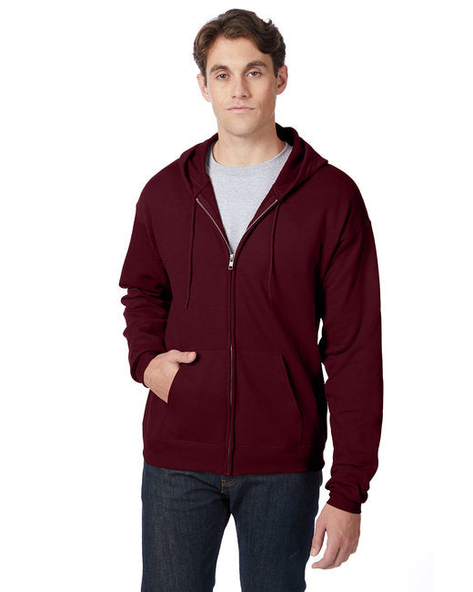 🌎Hanes Adult EcoSmart® Full-Zip Hooded Sweatshirt