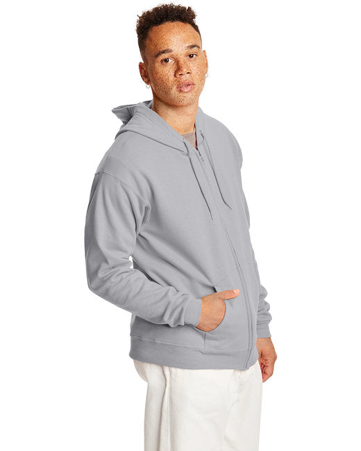 🌎Hanes Adult EcoSmart® Full-Zip Hooded Sweatshirt