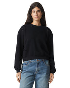 🦅American Apparel Ladies' ReFlex Fleece Crewneck Sweatshirt Effortless Branding
