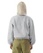 🦅American Apparel Ladies' ReFlex Fleece Crewneck Sweatshirt Effortless Branding