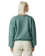 🦅American Apparel Ladies' ReFlex Fleece Crewneck Sweatshirt Effortless Branding
