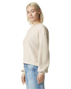 🦅American Apparel Ladies' ReFlex Fleece Crewneck Sweatshirt Effortless Branding