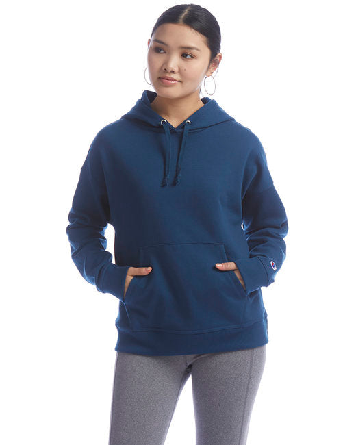 🏆Champion Ladies' PowerBlend Relaxed Hooded Sweatshirt