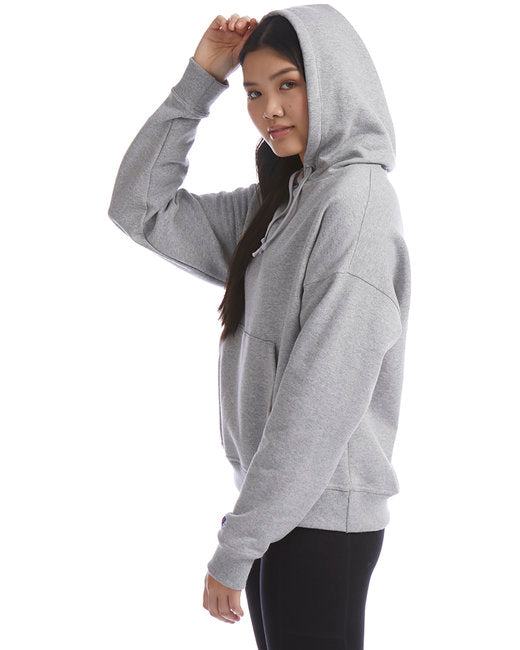 🏆Champion Ladies' PowerBlend Relaxed Hooded Sweatshirt