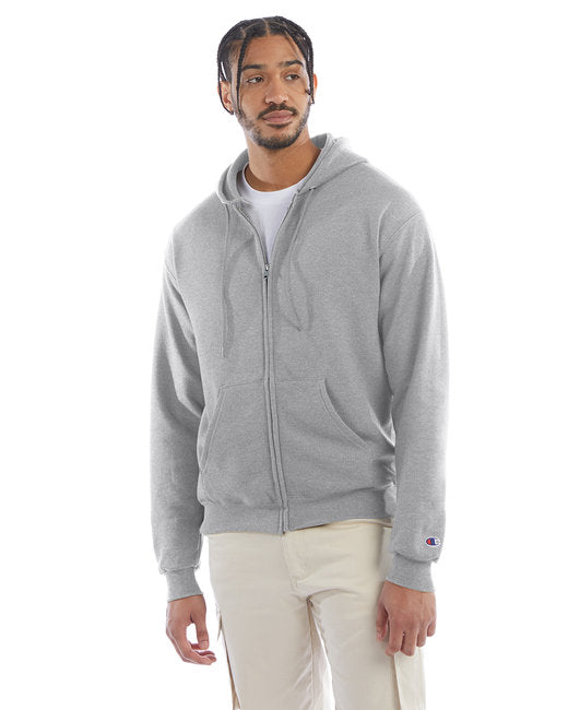 🏆Champion Adult Powerblend® Full-Zip Hooded Sweatshirt